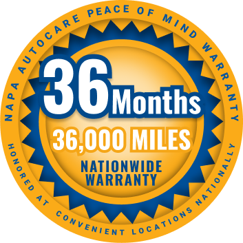 Nationwide Warranty Badge - Rich's Car Works