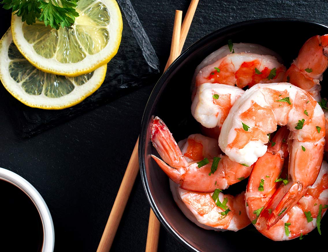 Oishii Shrimp Cooked And Raw