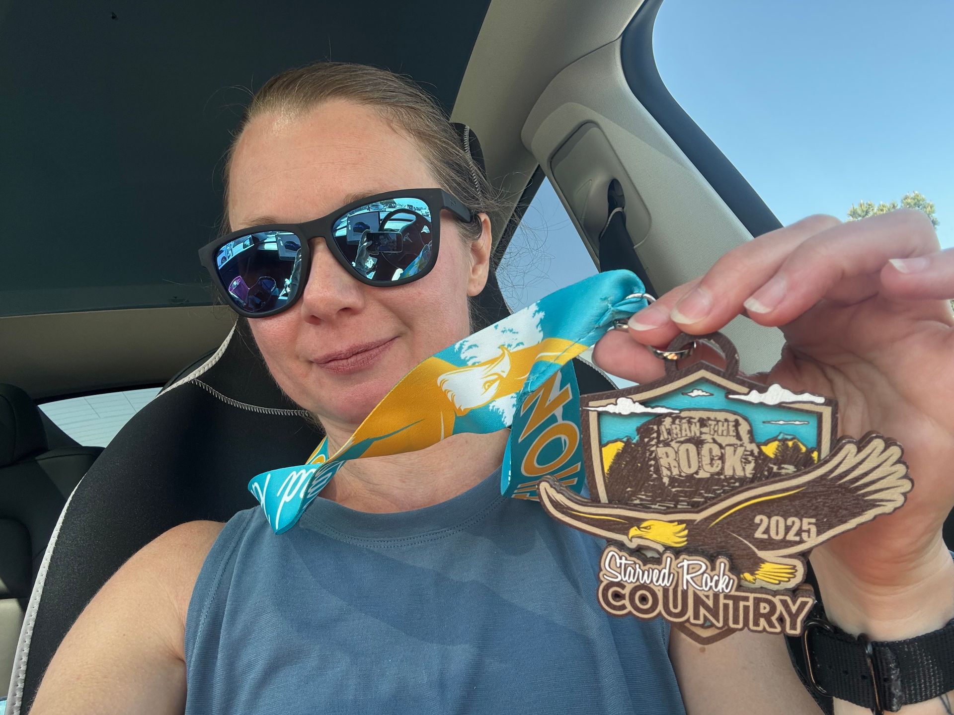 Starved Rock Country Marathon Medal