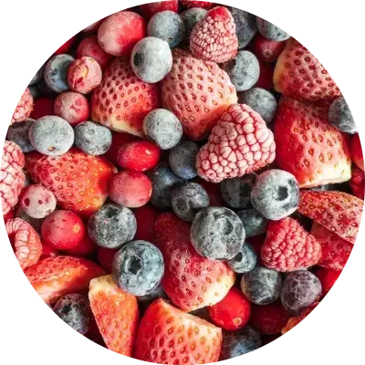 enfardamento de Frutas congeladas