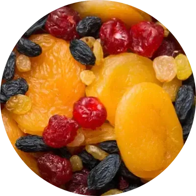 empacotamento de frutas secas