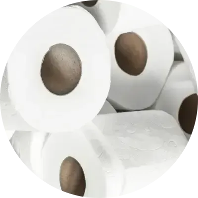 enfardamento de papel higiênico