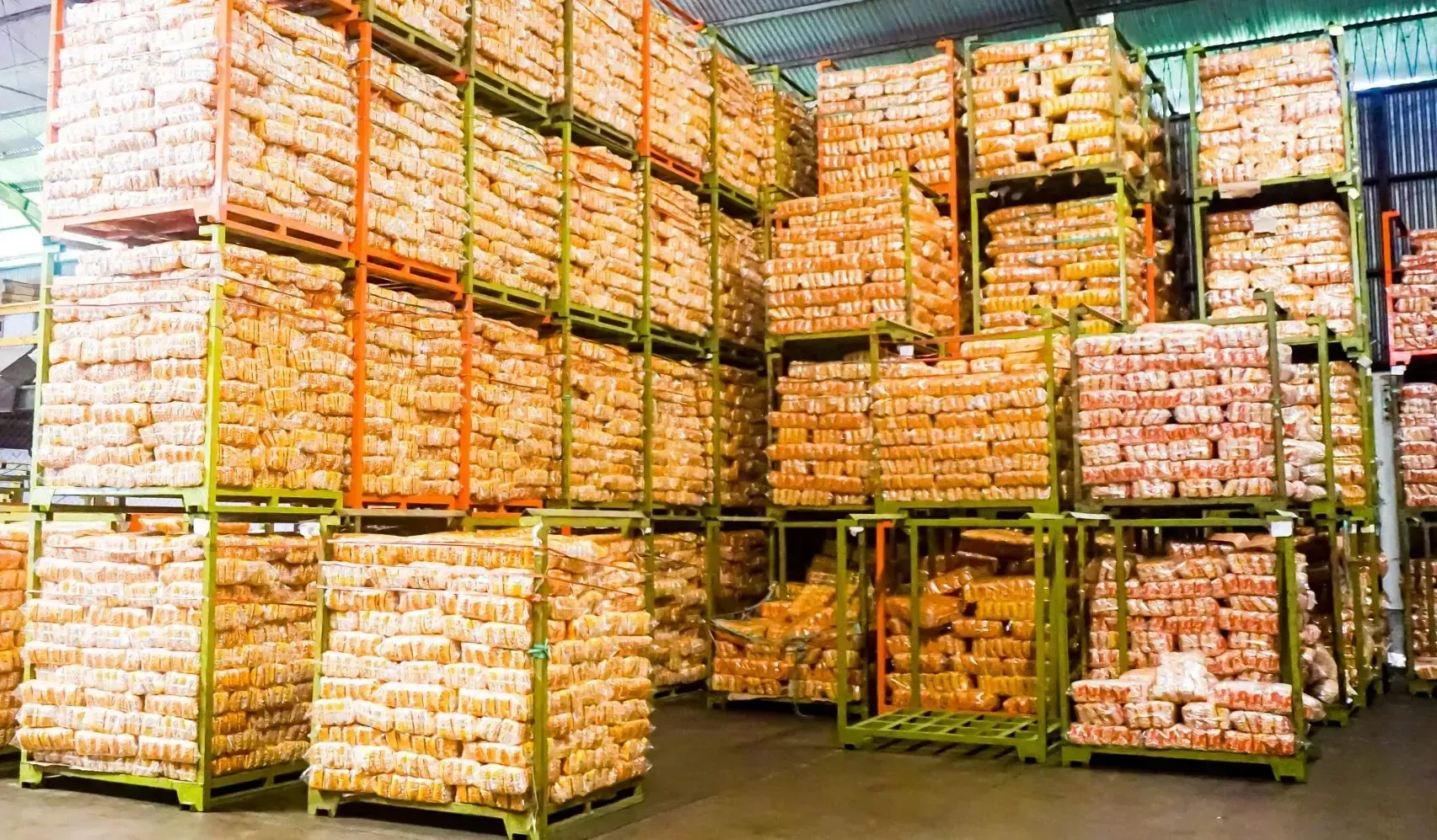 produtos enfardados