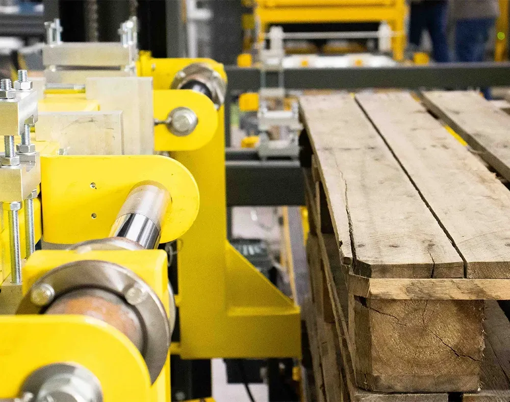 Módulo de descarte Classificadores de pallets