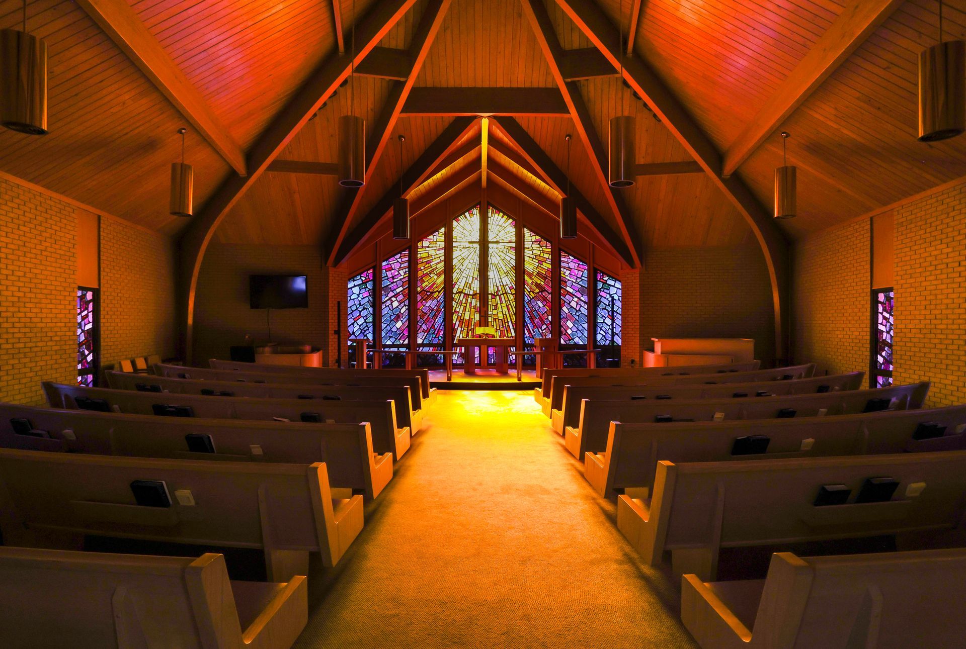 The chapel at Sikeston First UMC
