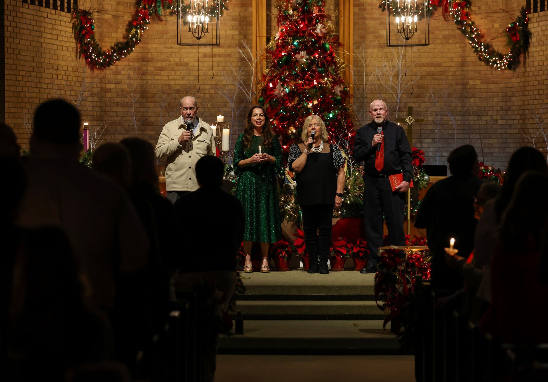 Choir at Christmas Eve Service