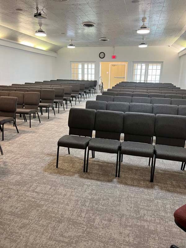 Chapel seating at Chism - Smith Funeral Home Irving, TX 