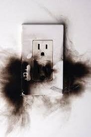 burning outlet