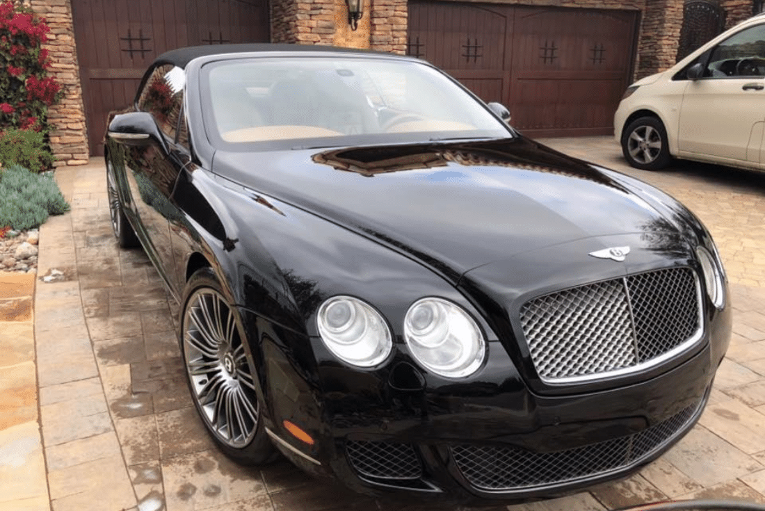 How Does Waterless Car Wash Work?, Black Paint Bentley Continental GT