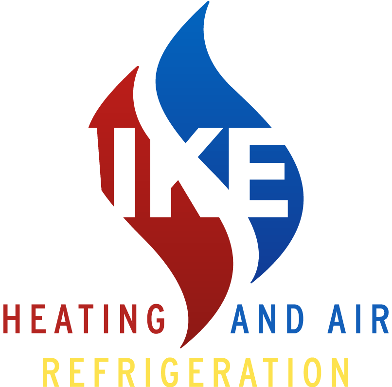 A logo for mike heating and air refrigeration
