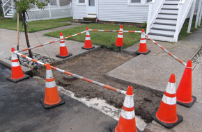Utility Installation — Excavation for Water System Installation in Egg Harbor Township, NJ