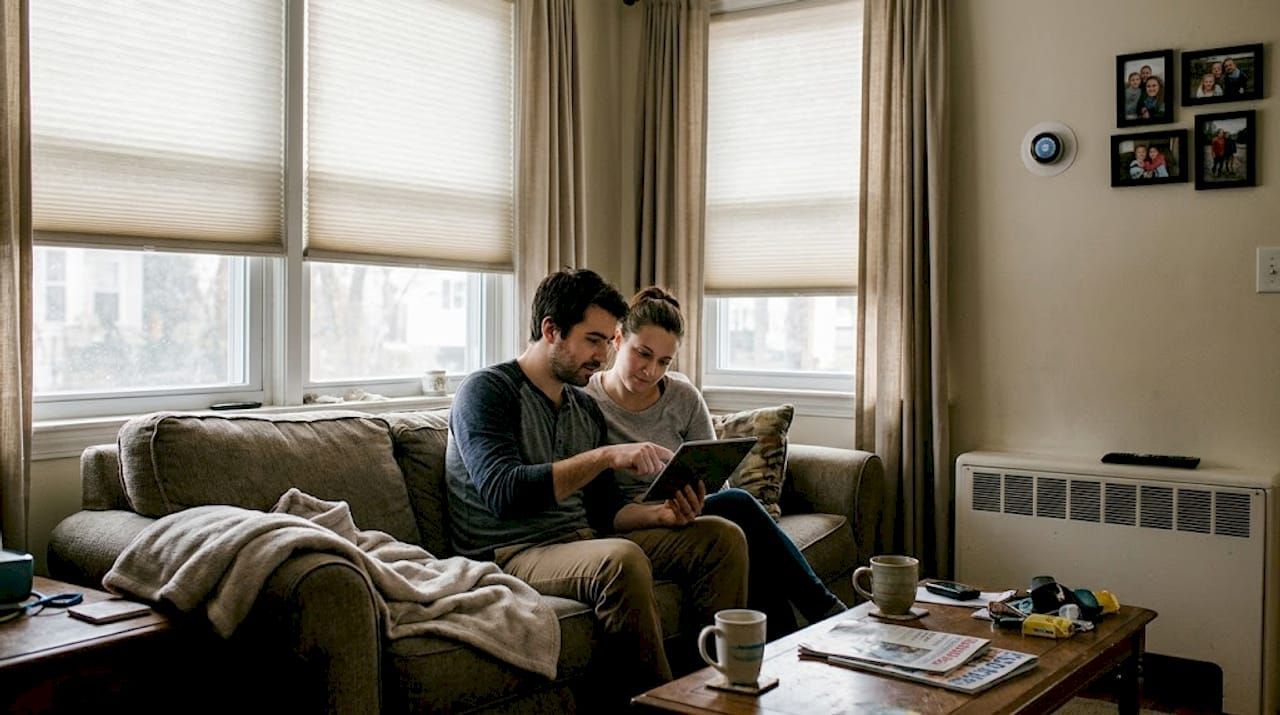 Efficient home window coverings