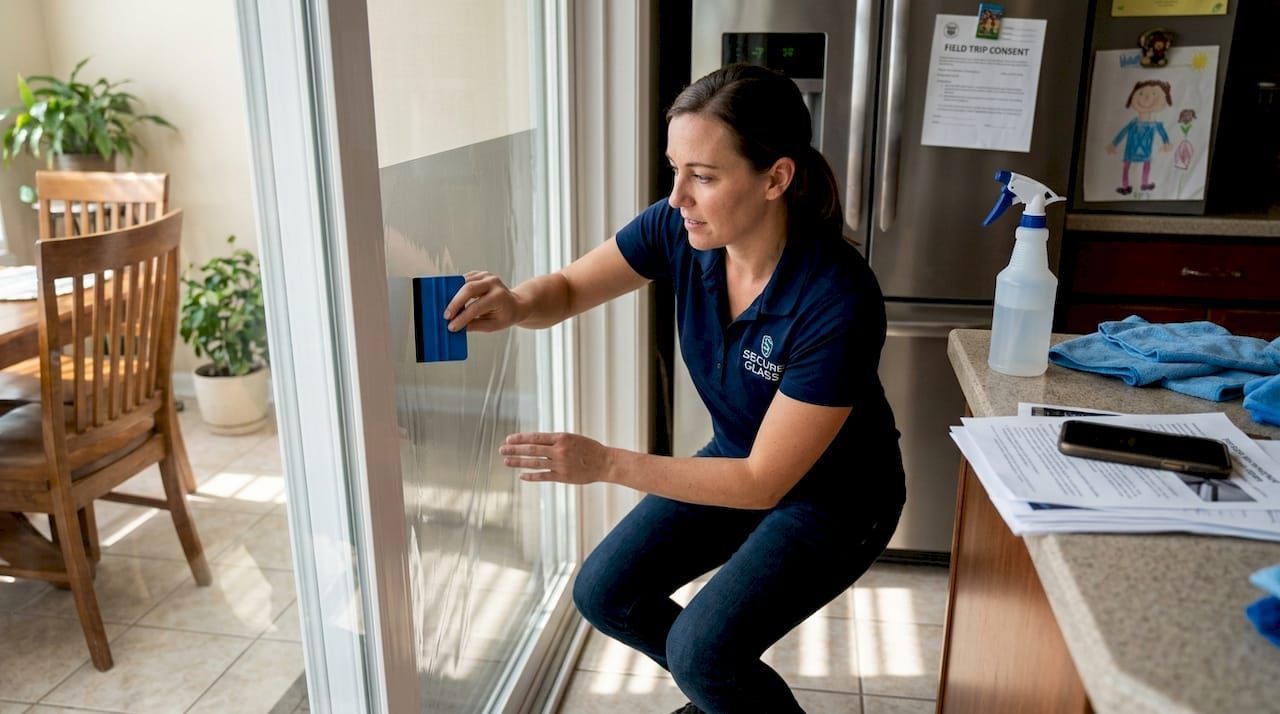 Modern tinted home windows