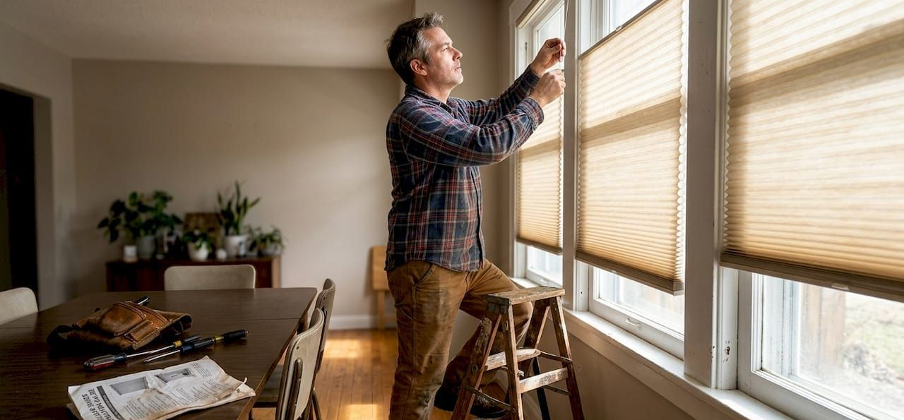 Shades improving indoor comfort