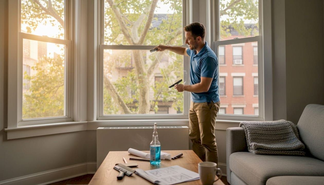 Window film reducing heat