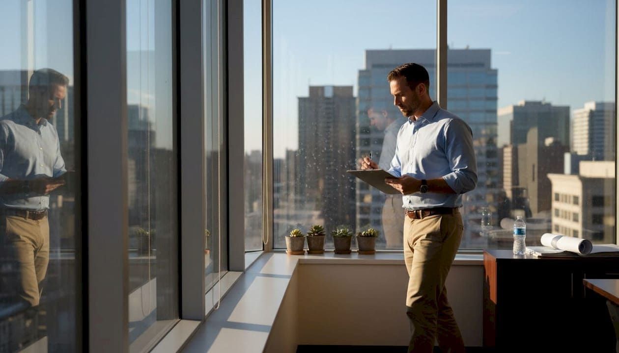 commercial reflective window film