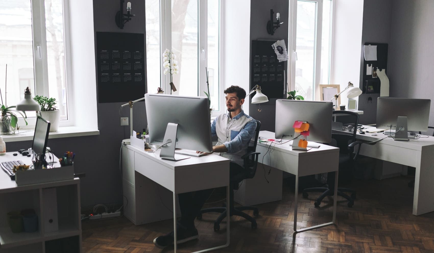 reduce heat gain in offices