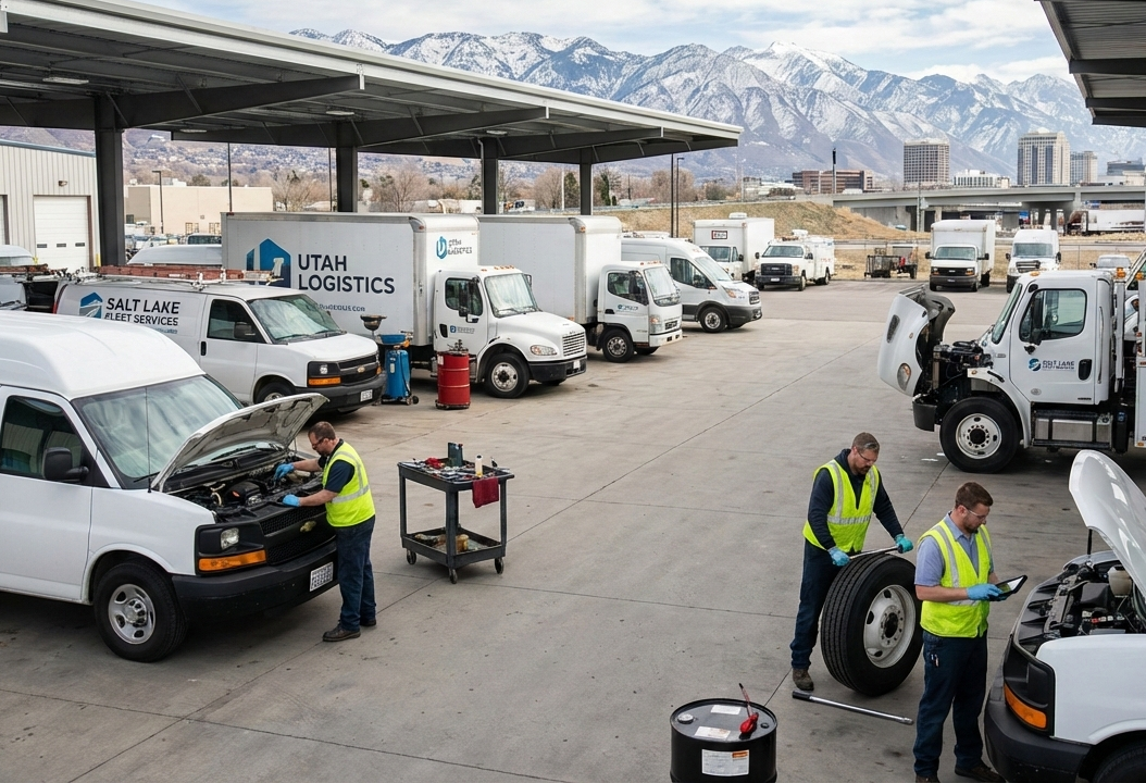 Fleet preventive maintenance for commercial trucks and vans in Salt Lake City.