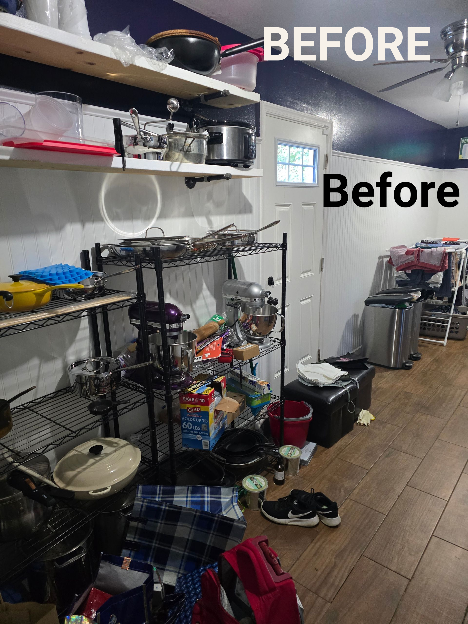 AFTER Before garage conversion