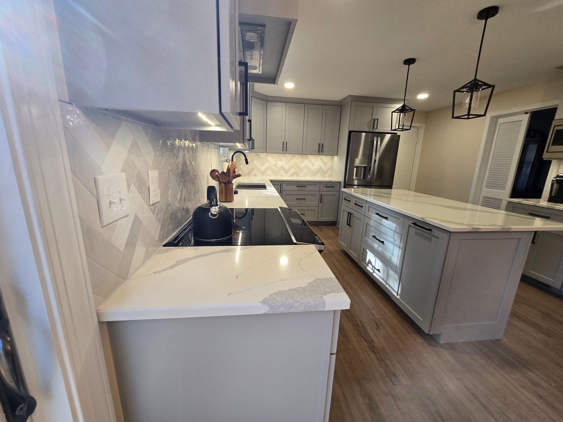 white kitchen remodeling calvert county