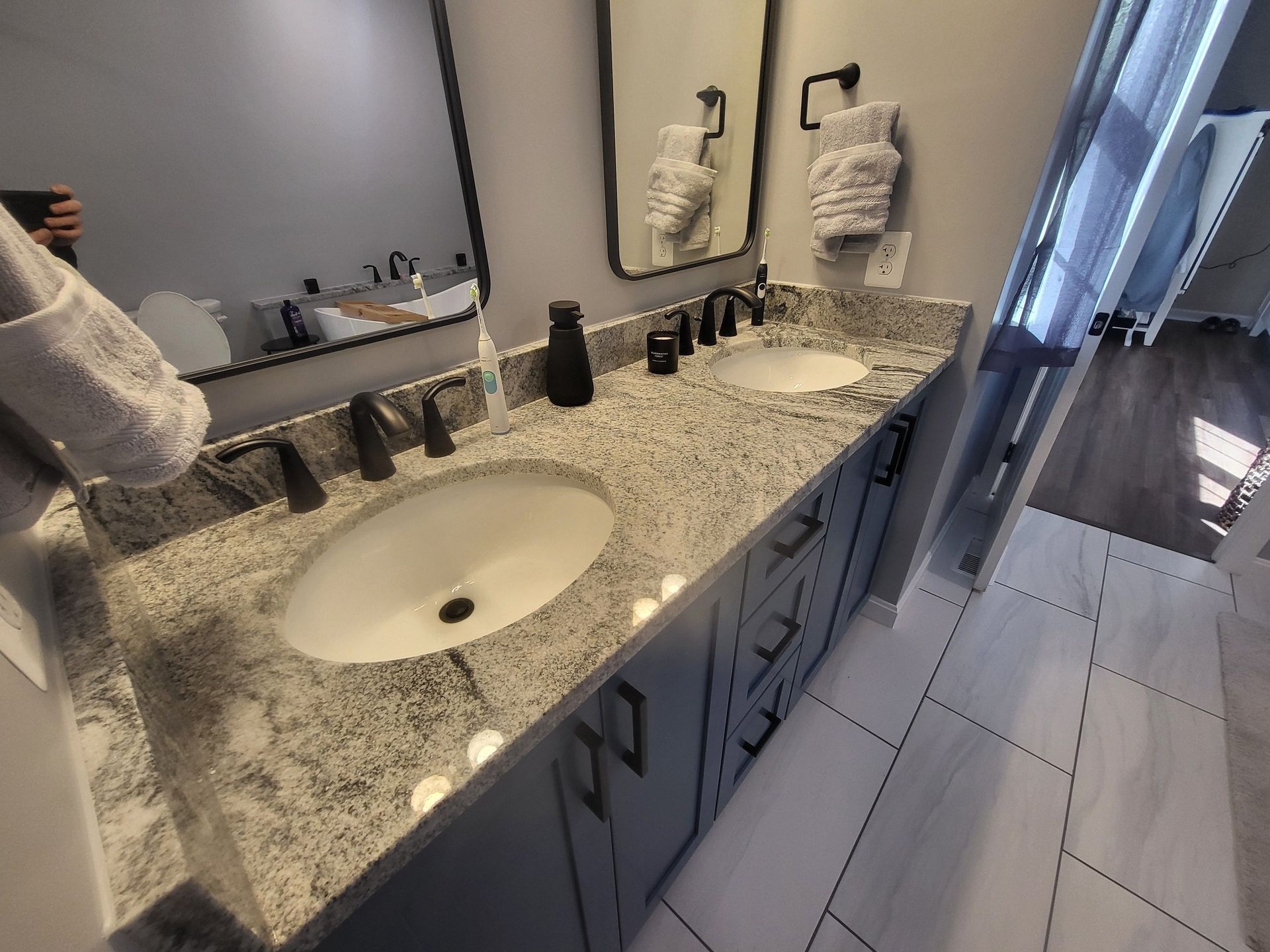 custom bathroom remodel