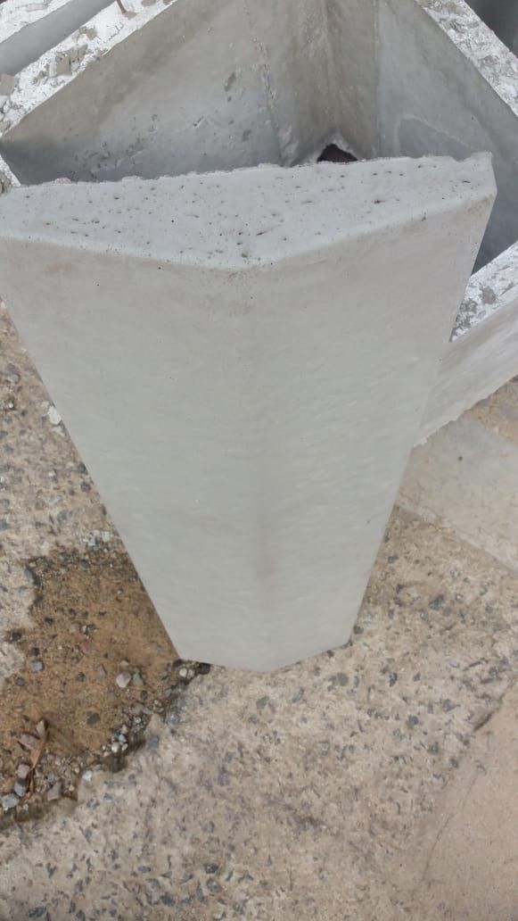 Pingadeiras de concreto com a Zanotello