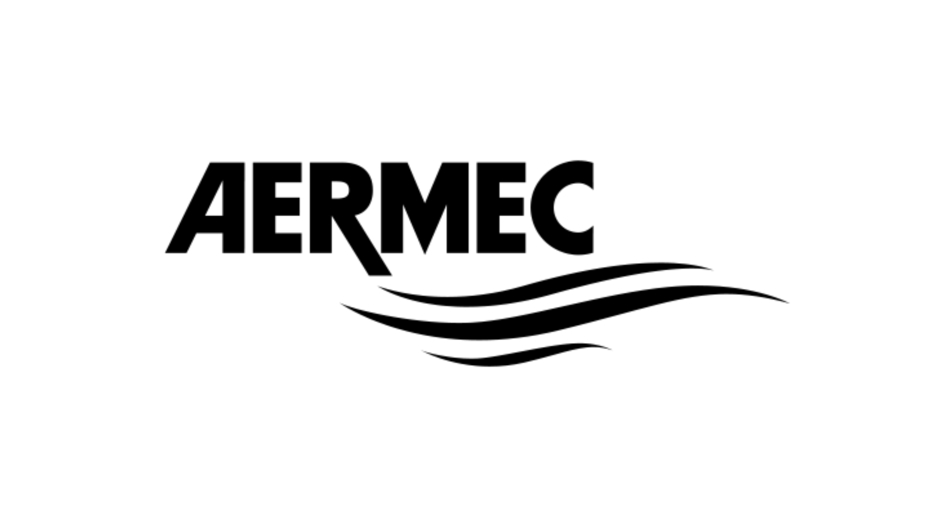The Aermec logo, featuring the black text 