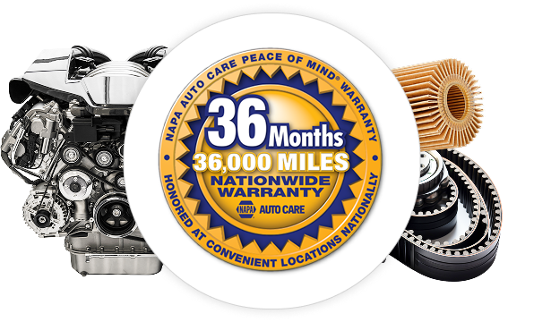 36 Months / 36,000 Miles NAPA Nationwide Warranty | Curry Truck & Auto