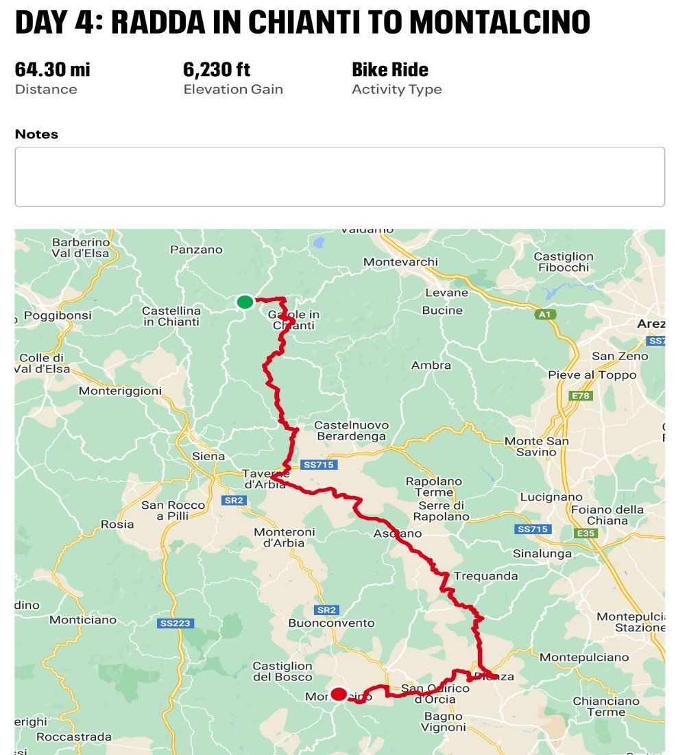 Day 3 overview:   69 miles / 6450 elevation