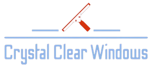 A logo for a company called Crystal Clear Windows