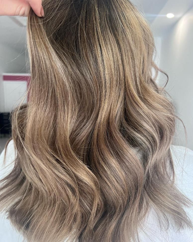 A Close up Of a Woman 's Hair in A Salon — Losh Hair Lounge In Toowoomba City, QLD