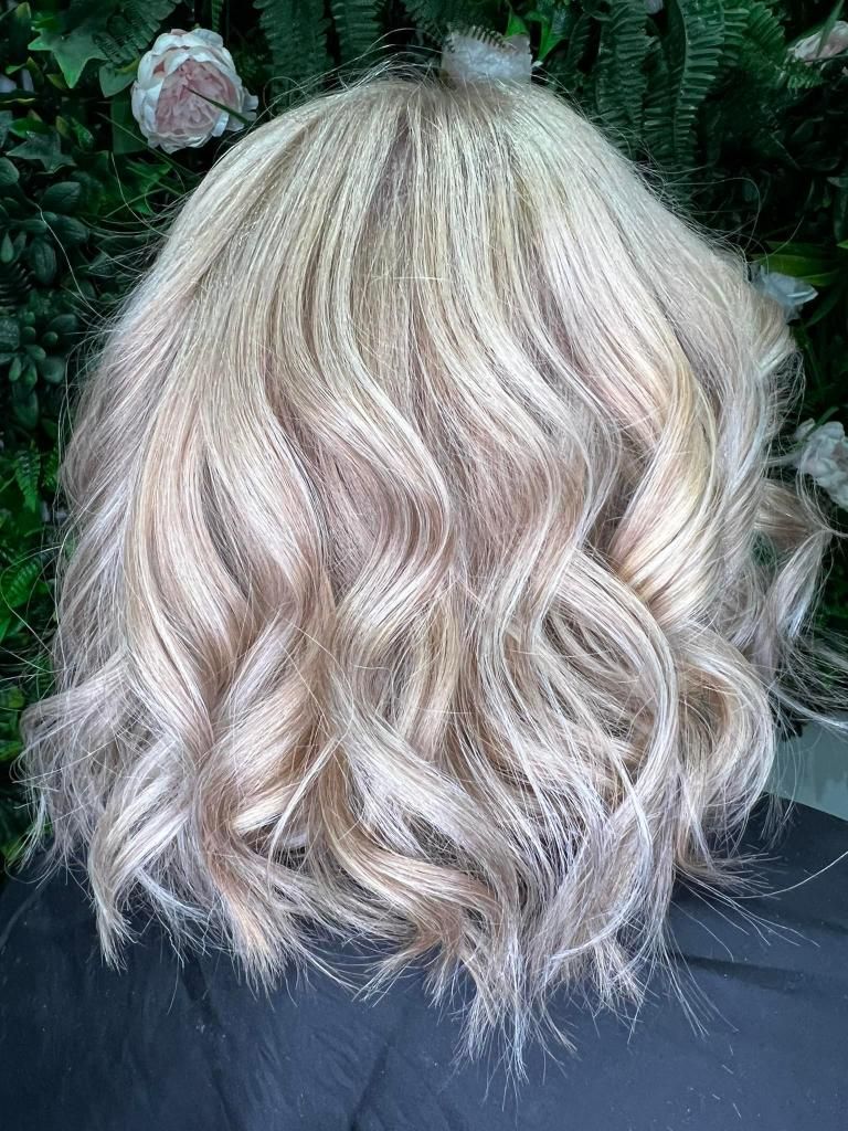 A Close up Of a Woman 's Blonde Hair on A Mannequin — Losh Hair Lounge In Toowoomba City, QLD