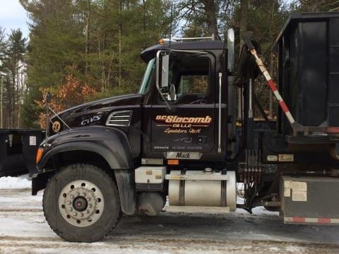 Rentals — Black Dumpster Truck in Wilton, NH
