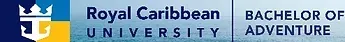 The logo for royal caribbean university bachelor of adventure