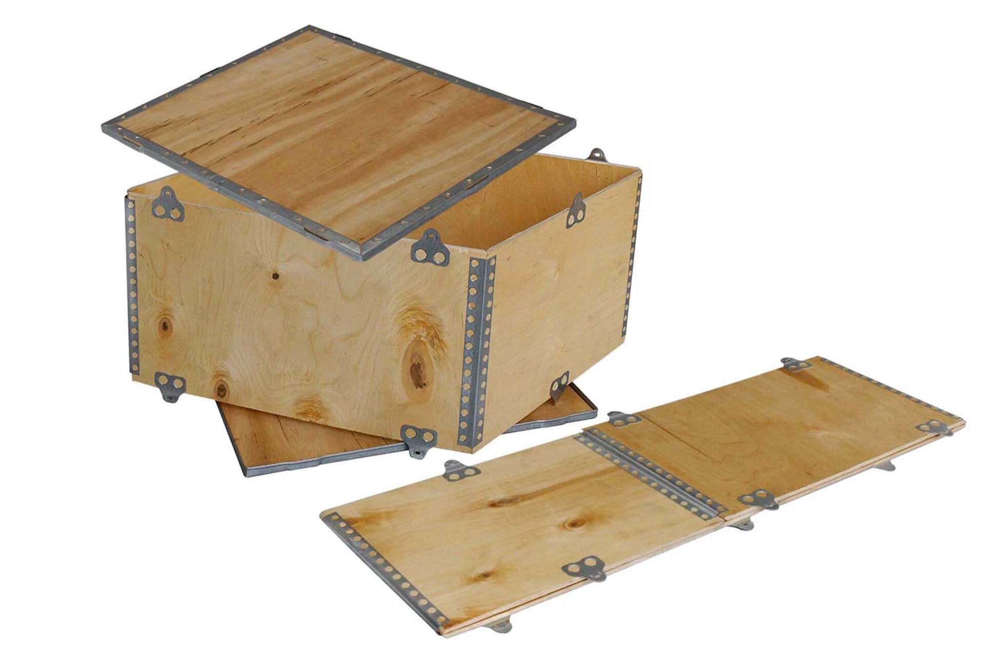 Casse pieghevoli in legno