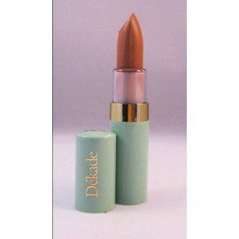 Un lápiz labial en un tubo verde con la palabra dekade escrita en él.