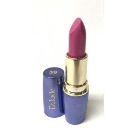 Un lápiz labial morado en un tubo azul con el número 39.