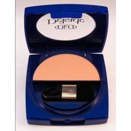 Un recipiente azul con la palabra dermacol.