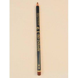 Un lápiz decade se encuentra sobre una superficie blanca