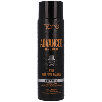 Una botella de champú Advanced Barber Pure Fresh.
