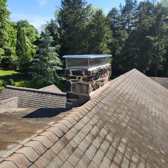 A chimney by JW Chimneys in Collegeville pa and surrounding areas.