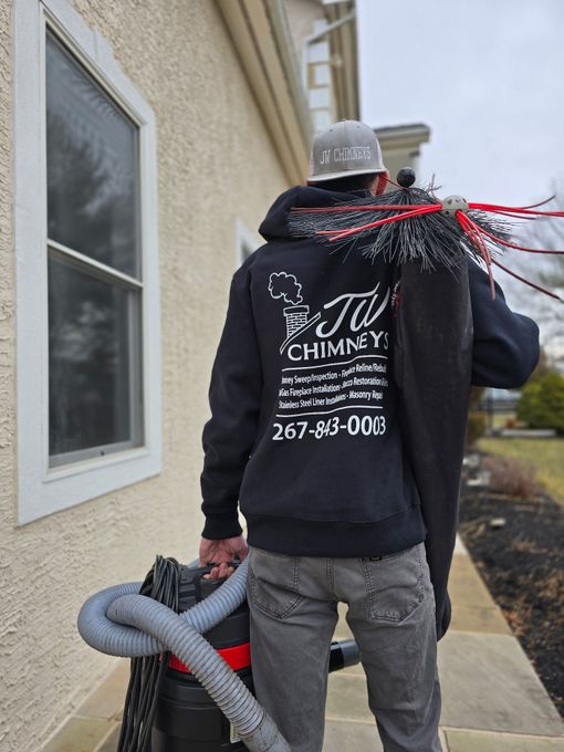 JW Chimneys chimney sweep services in Collegeville pa and surrounding areas. 