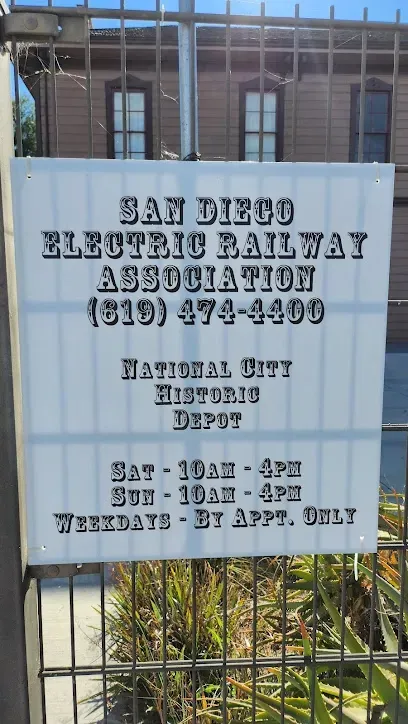 HWH San Diego Hard Money Lender - Real Estate highlights historic charm and investment potential near the National City Historic Railcar Plaza. The image features vintage railcars, well-maintained park areas, and interpretive displays that reflect the city’s rich transportation history.