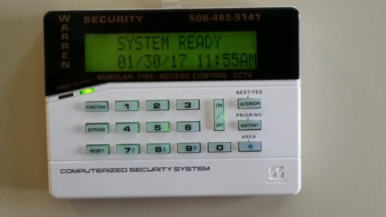 Computerized Security System - Security Alarms in malborough, MA