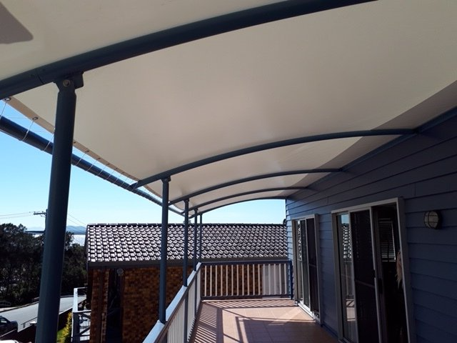 Residential Shade Professional Installation — Residential Shade Sails In Coffs Harbour, NSW