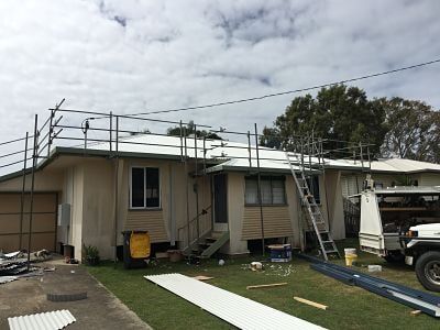Re-roofing — Home Renovator in Mackay, QLD