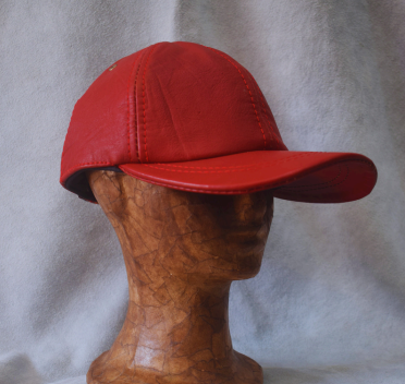 Gorras en 100% cuero