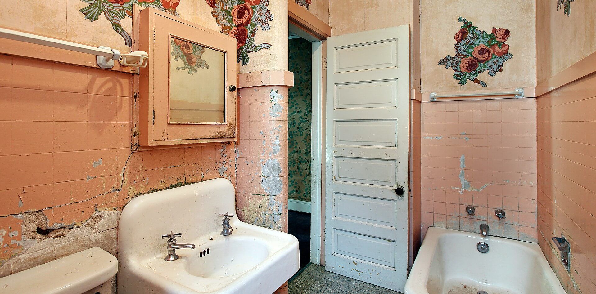 Peeling paint and old style are just some of the signs its time to remodel your bathroom