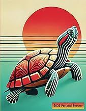 A turtle is on the cover of a personal planner.