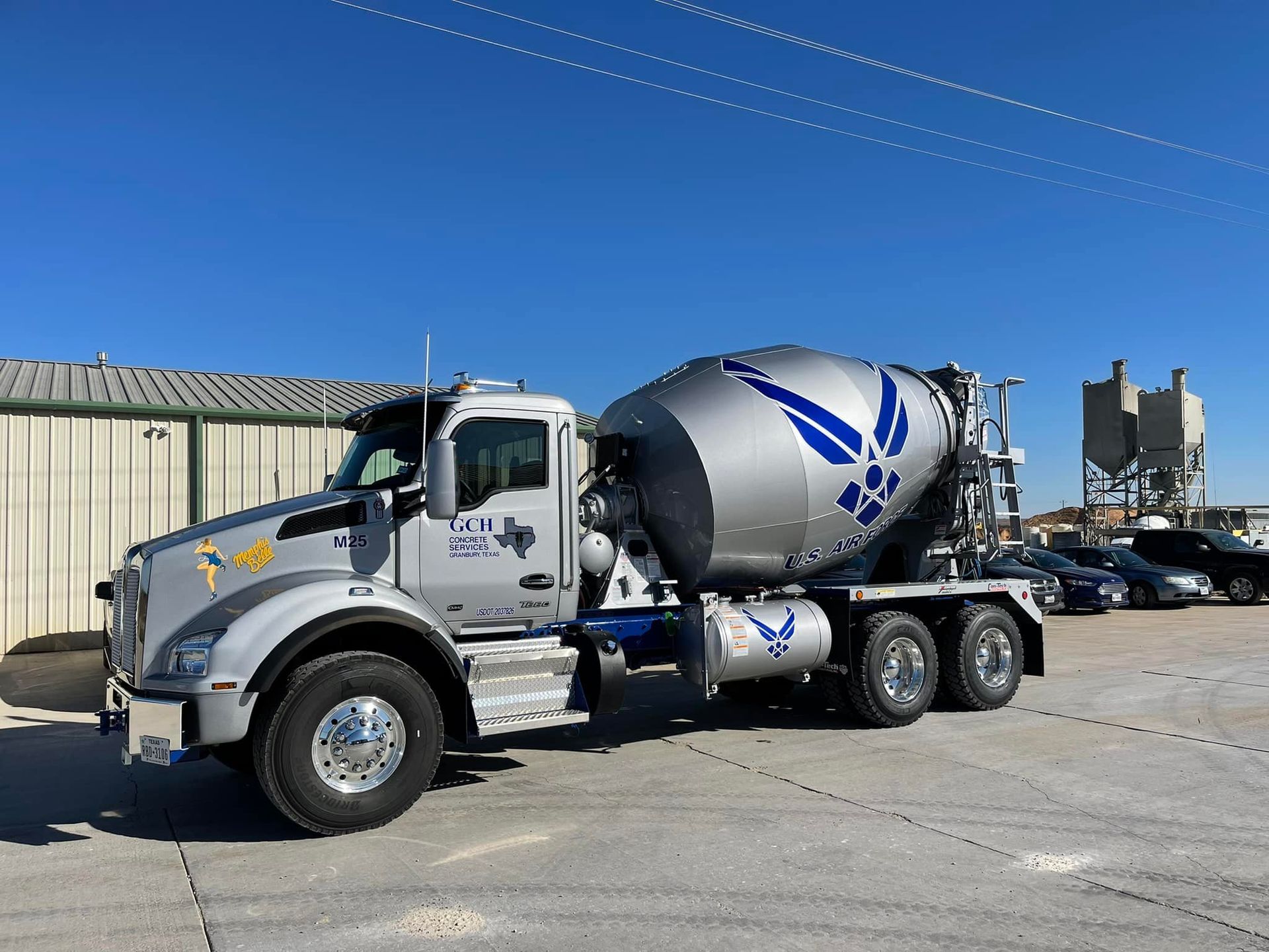 GHC Concrete US Air Force Concrete Truck